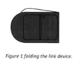 Figure 1 Folding the link device